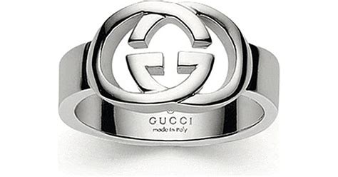 gucci silver rings ladies